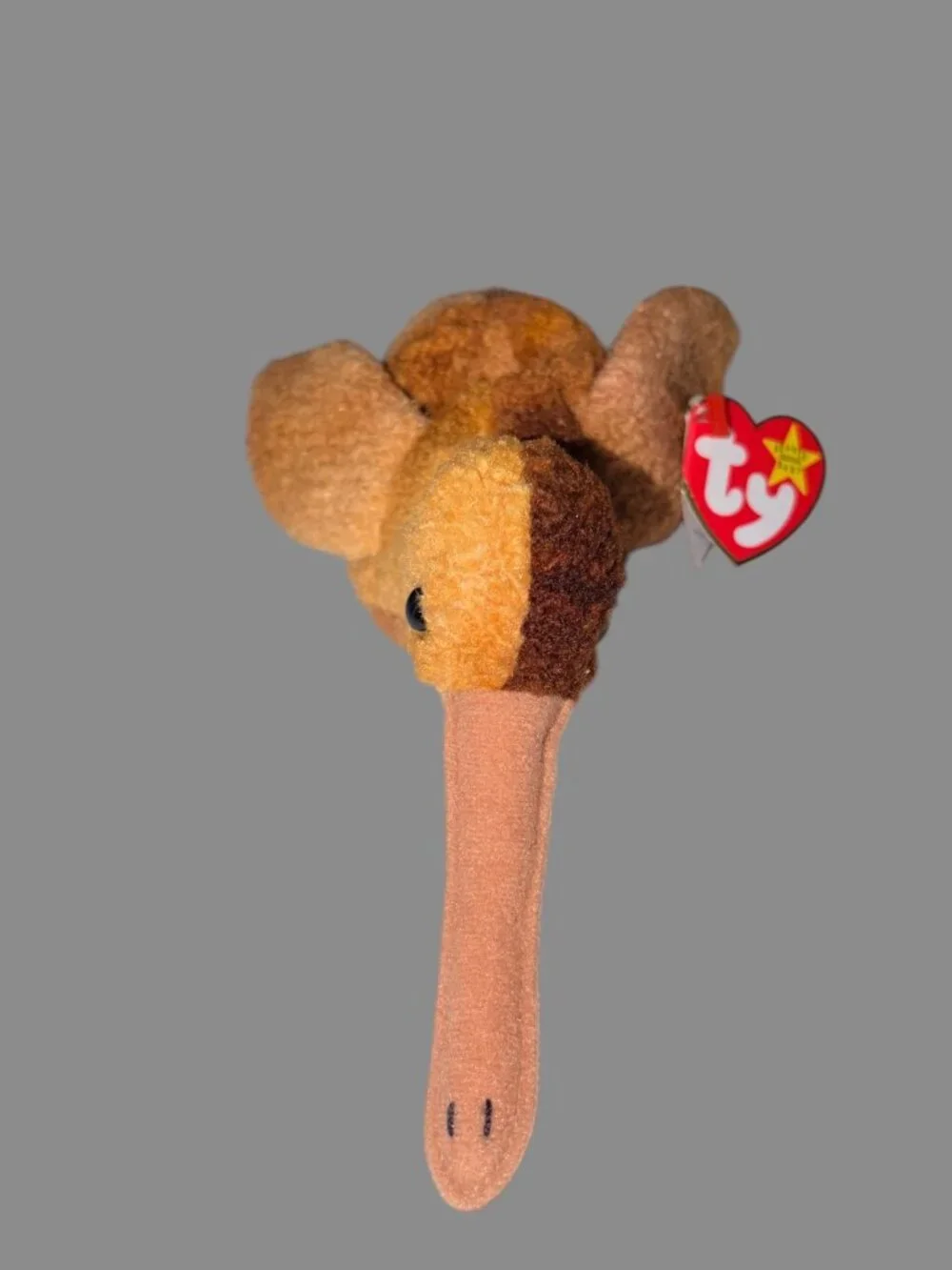 TY Beanie Baby Beak the Kiwi Bird 1998 Retired Plush Vintage With Tags